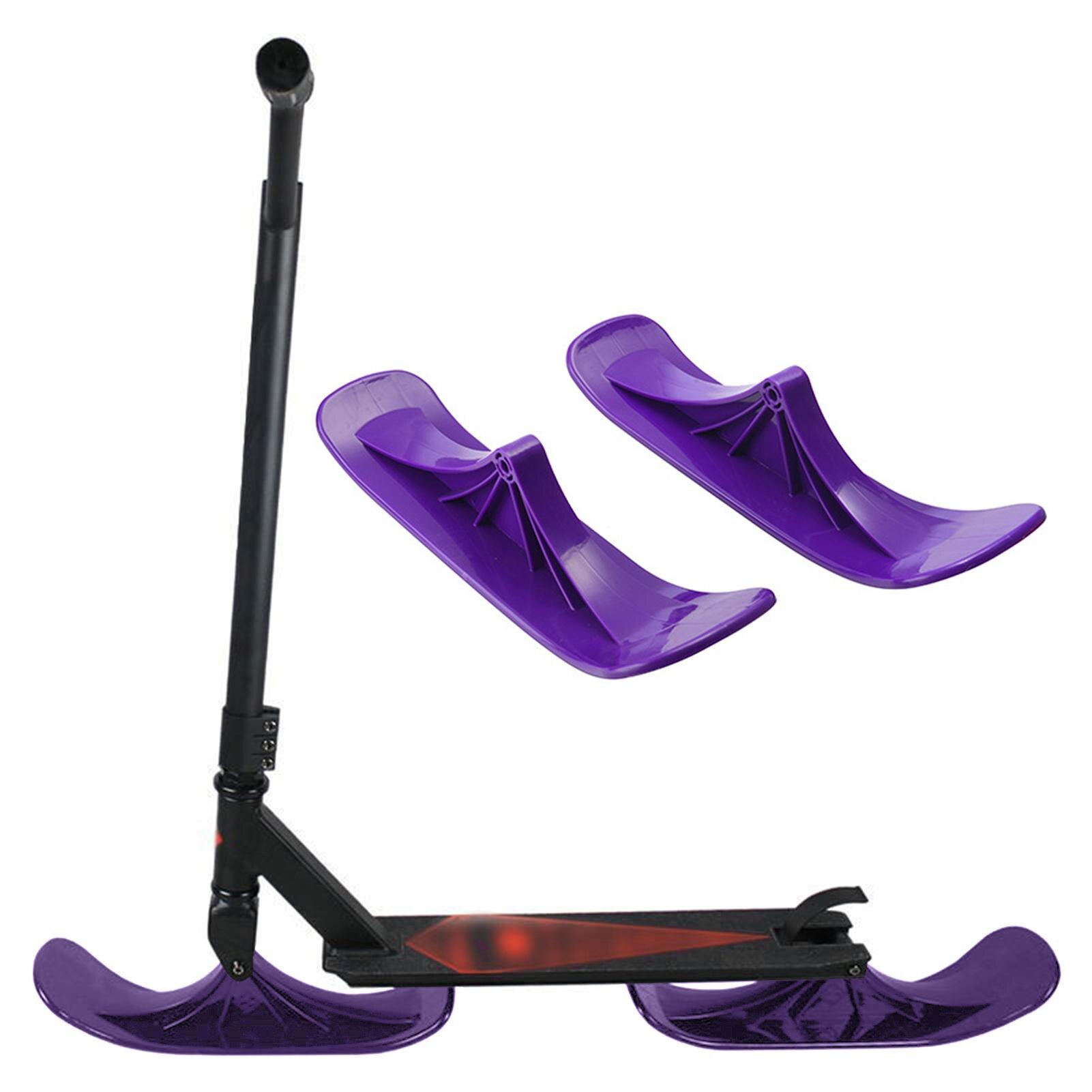 2Stck freundlicher Winter Schnee Rolle Ski Skateboard Universal- Schlitten Ersatz Teile