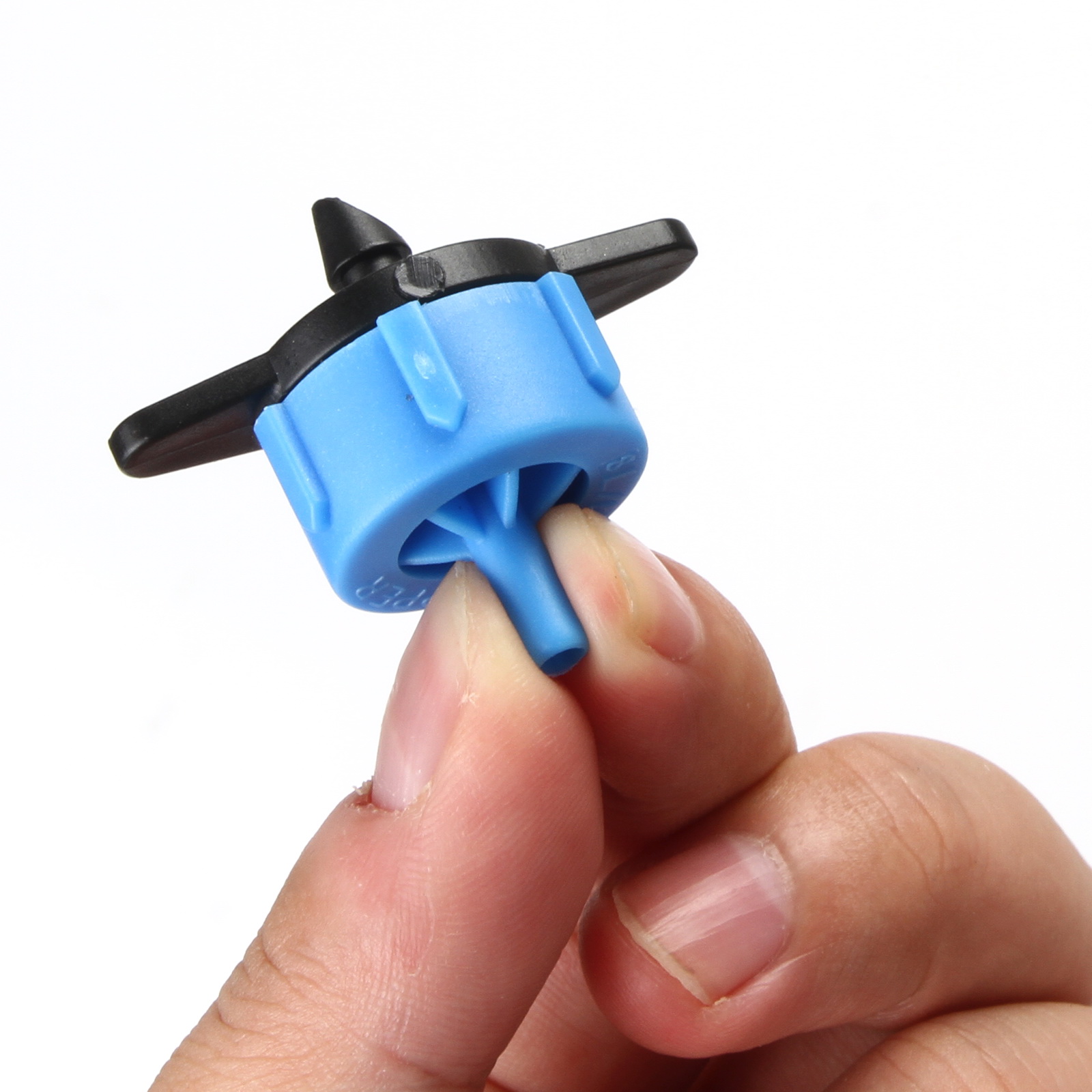 25/50/100 PCS 8L/H Pressure Compensating Drip Irrigation Emitter Turbo Style On Line Dripper Garden Watering