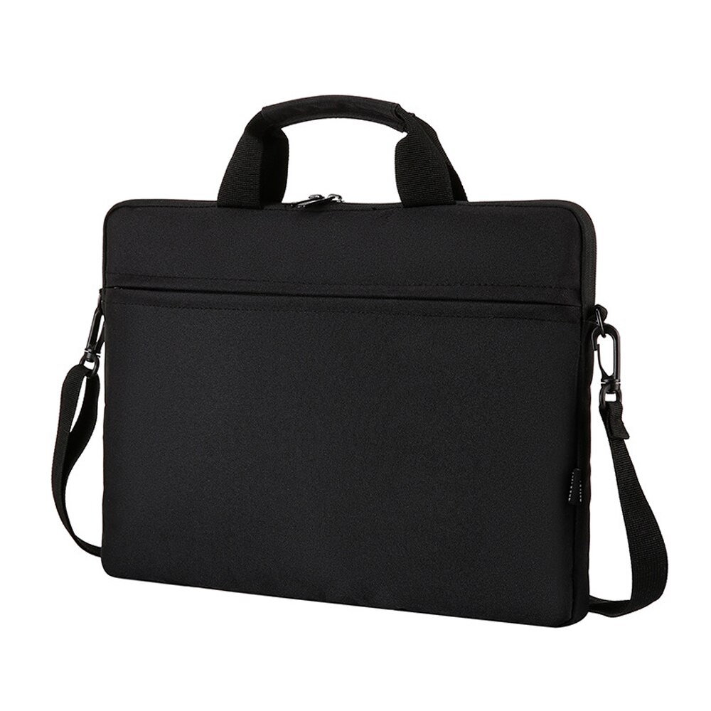 Torba na laptopa 13.3 14 15.6 cal wodoodporna Notebook Case rękaw dla Macbook Air Pro 13 15 komputer ramię torebki teczki torby: Black / 13"