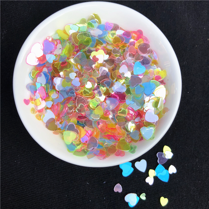 Rose Crystal 3mm 4mm 6mm Multi Size 3000 stks Liefde Hart Vorm Losse Pailletten Pailetten voor Nagels art, bruiloft decoratie confetti