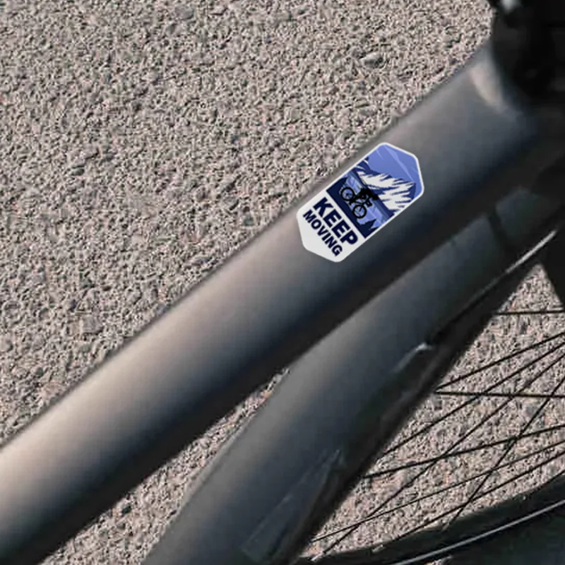 Fahrradaufkleber für Fahrradrahmen, Oberrohr, dekorativ, reflektierend, wasserdicht, Radfahren, Rennräder, Mountainbikes, Rahmen, Aufkleber