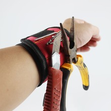 Bracelet magnétique pour électricien, outil Portable de poignet, électricien, vis de ceinture, porte-mèches, outils de réparation, boîte pour vis de maintien