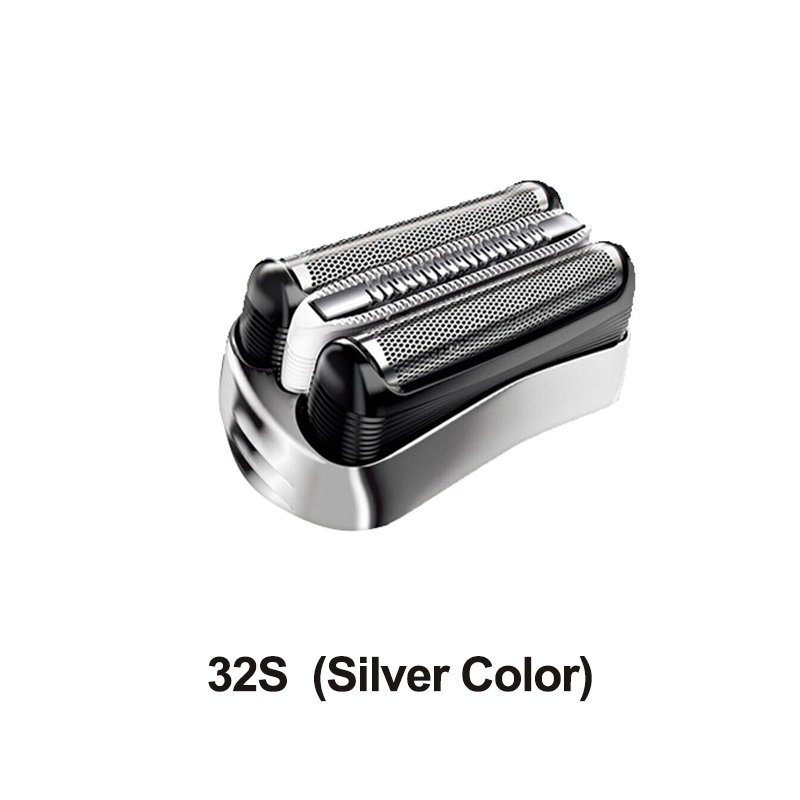 Braun 32B rasoir électrique lame de rasoir série 3 remplacement tête de Cassette coupe-feuille pour rasoir 3000s 3010s 3040s 3050cc 3070cc: vert clair