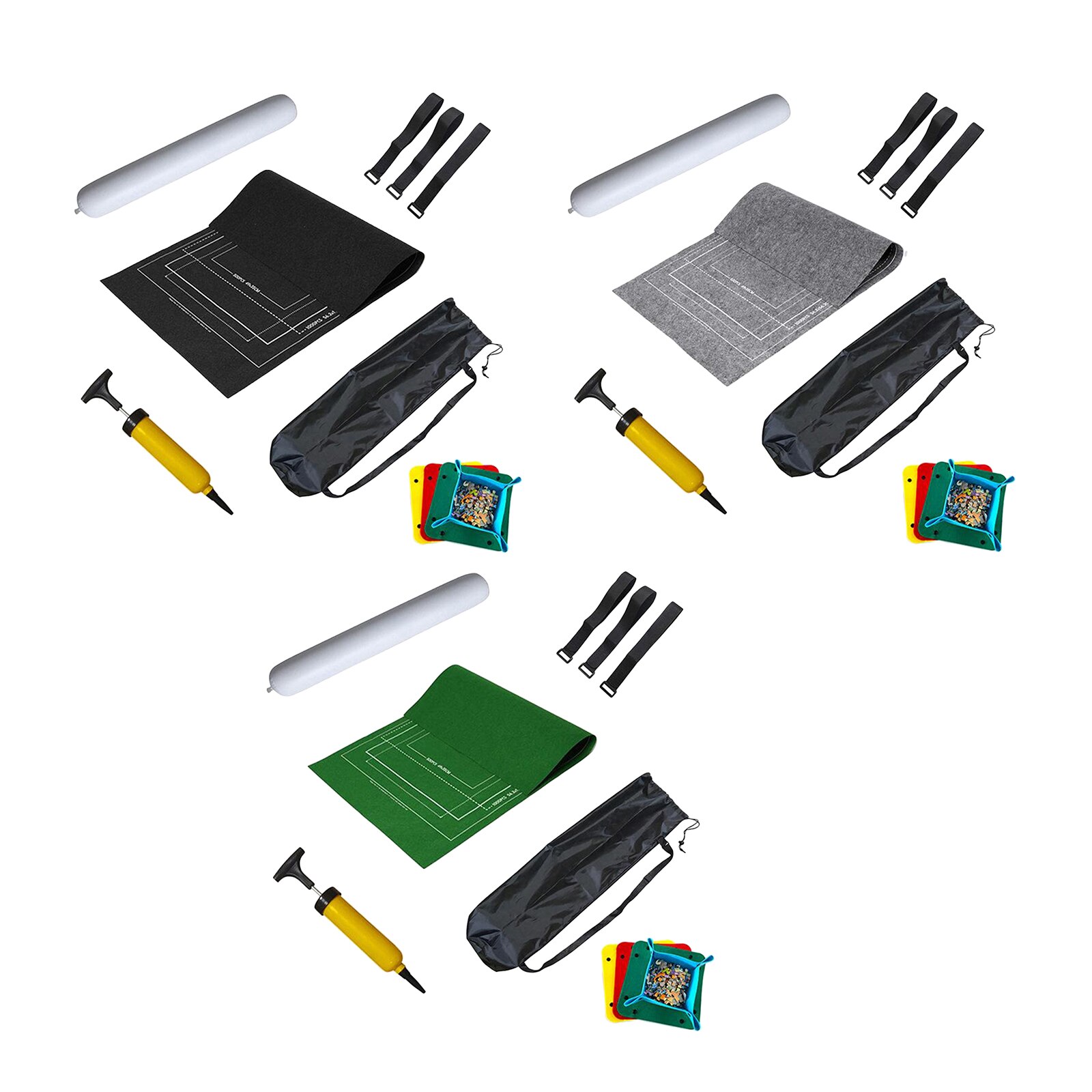 Puzzels Mat Jigsaw Roll Voelde Mat Speelkleed Grote Voor Tot 1500 Stuks Puzzel Accessoires Draagbare Reizen Kruipen Mat baby Speelgoed