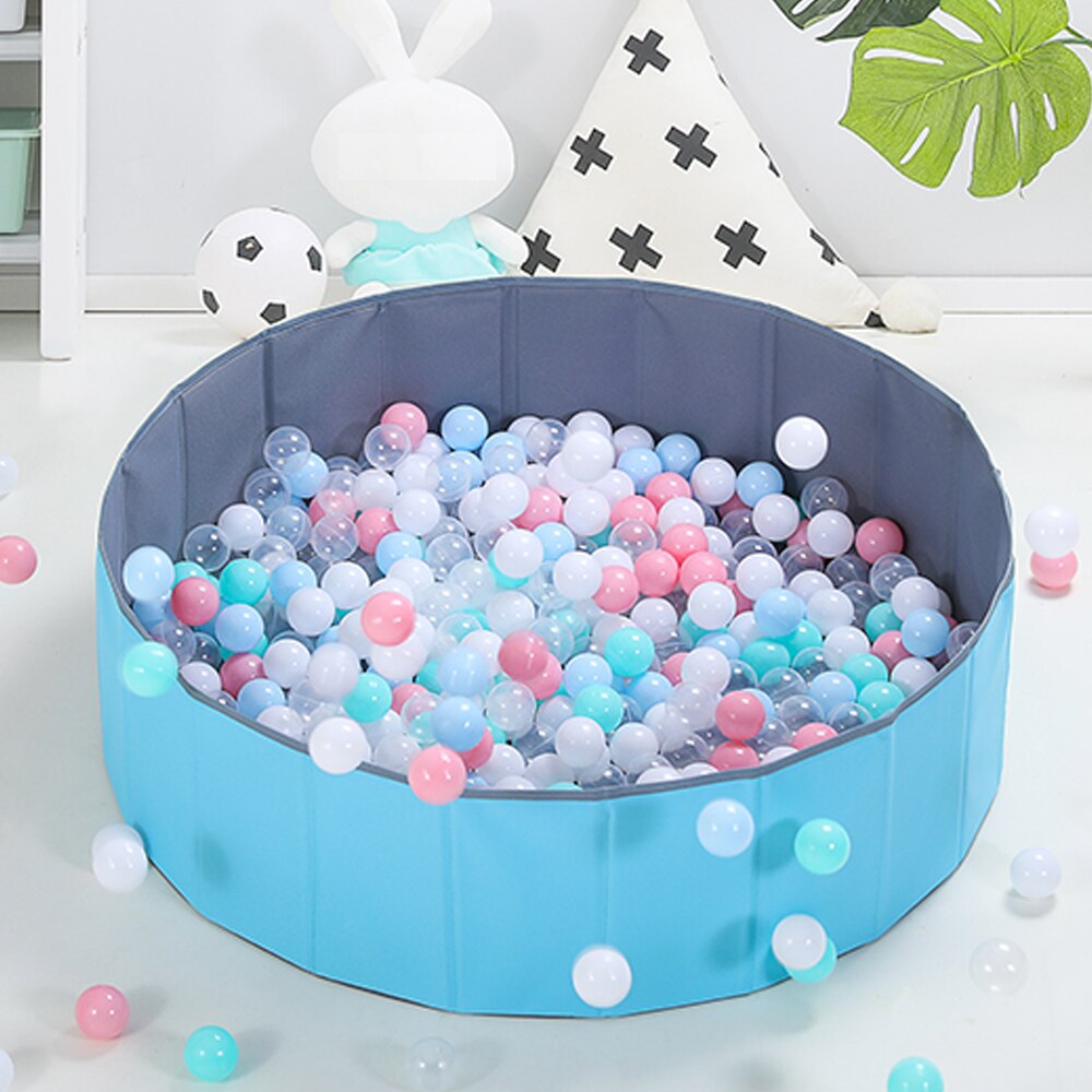 Foldable Dry Pool Infant Ball Pits Plastic Baby Ball Pool Playground Toys For Children Folding Fence Room Decor Birthday