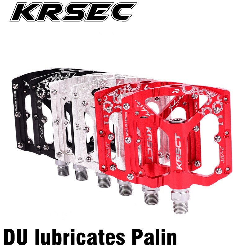 KRSEC XT-1 Mtb bicycle pedals aluminum alloy 6061 CNC seal lubrication Palin bearing road bike pedal bicycle accessorieori