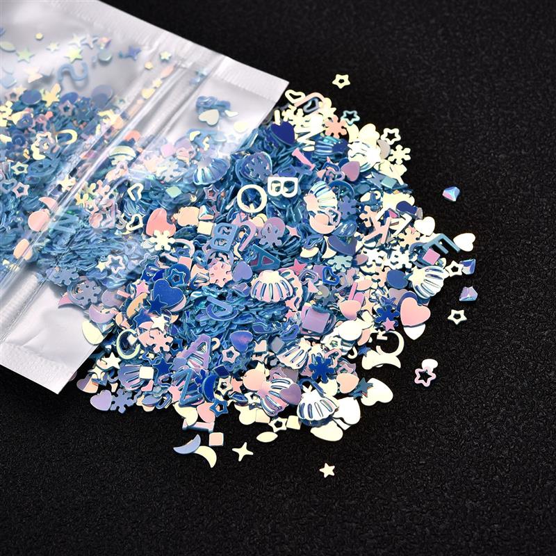 Mix Star Shell Sequin Heart Glitter Filling 10g/Pack For DIY Epoxy UV Resin Jewelry Making Decoration Supplies Resin Crafts: 10