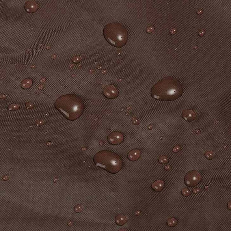 Outdoor Garden Furniture Rain Cover Waterproof Oxford Wicker Sofa Protection Set Garden Patio Rain Snow Dustproof Brown