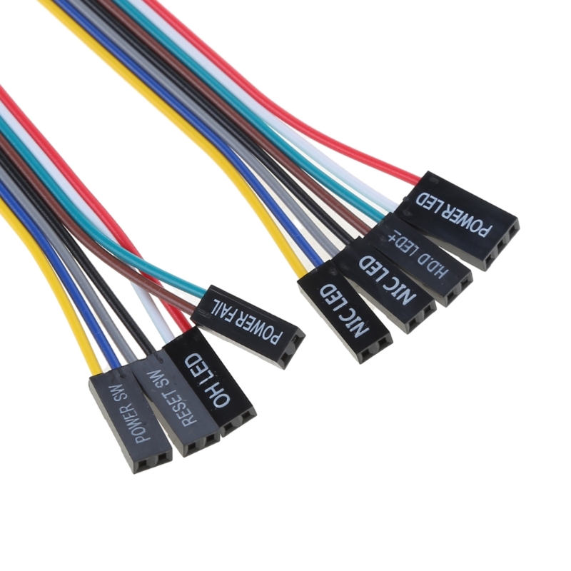 Multi Functional Supermicro Front Panel Connector Adapter Cable For Computer Case Server Switches Extension Cord