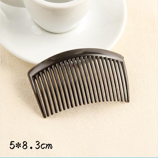 MEIBEADS 5pcs/lot Transparent Plastic Tooth Comb Inserted Comb Clip DIY Handmade Hair Jewelry Material Goods Accessories UF7556: 02