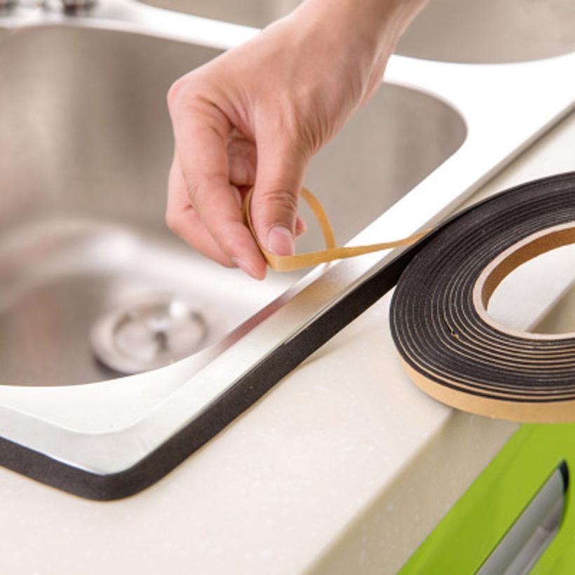 Kitchen Self Sealing Adhesive Tape Dust And Waterproof Sealing Strip Self Sealing Adhesive Tape Sheds & Storage