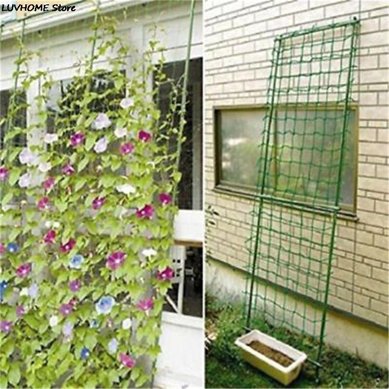 Red Verde de nailon para jardín soporte de red redes para plantas trepadoras de judías crecer cerca de 1,8*0,9