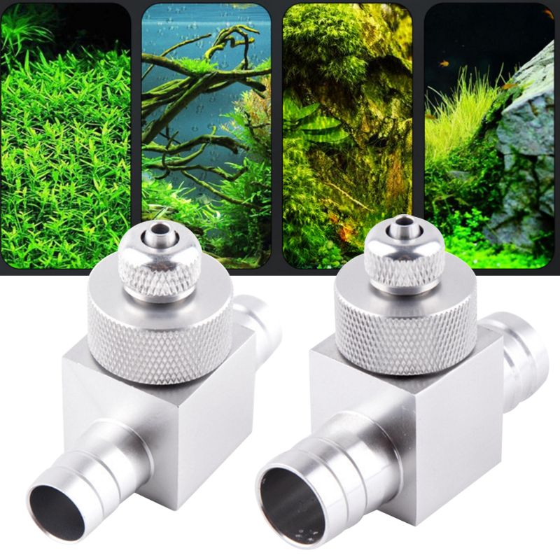 12/16mm eksterne  co2 forstøver diffuser akvarie akvarium boble tæller reaktor  m68e