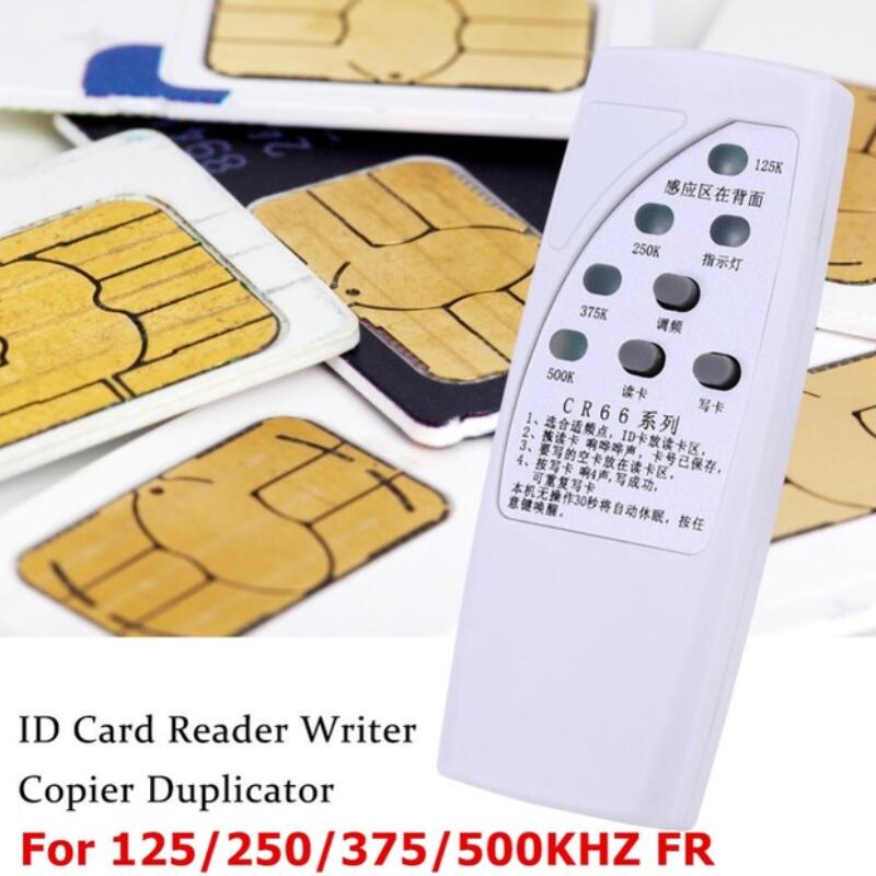 RFID Id-kaart Duplicator Programmeur Reader Writer Voor 125/250/375/500KHz CR66 Copier Duplicator Met licht Indicator