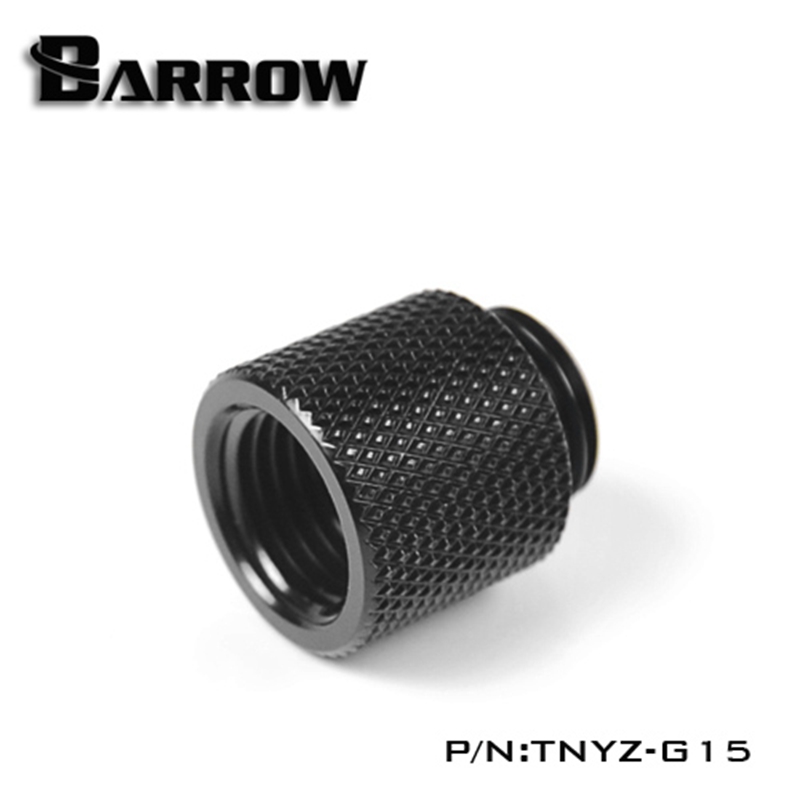 Barrow TNYZ-G15, 15 Mm Man-vrouw Extender Fittingen, G1/4 Man-vrouw Waterkoeling Fittingen