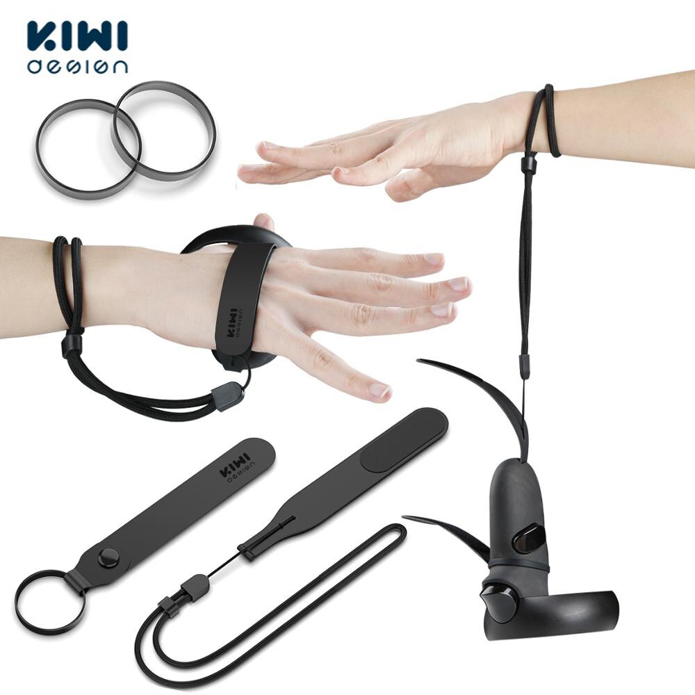 Kiwi 1kit Pu Knuckle Band Met Polsband Voor Oculus Quest/Oculus Rift S Touch Controller Grip Accessoires