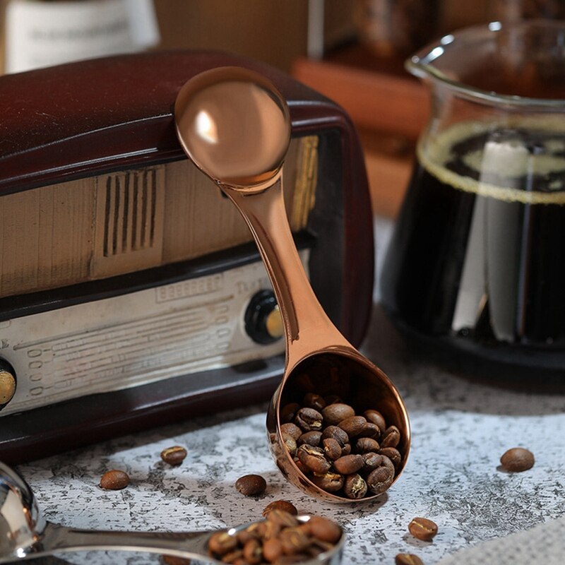 Meet Scoop Koffie Scoop, Roestvrij Staal Meten Lepel Voor Gemalen Koffie, Espresso, Koffiebonen