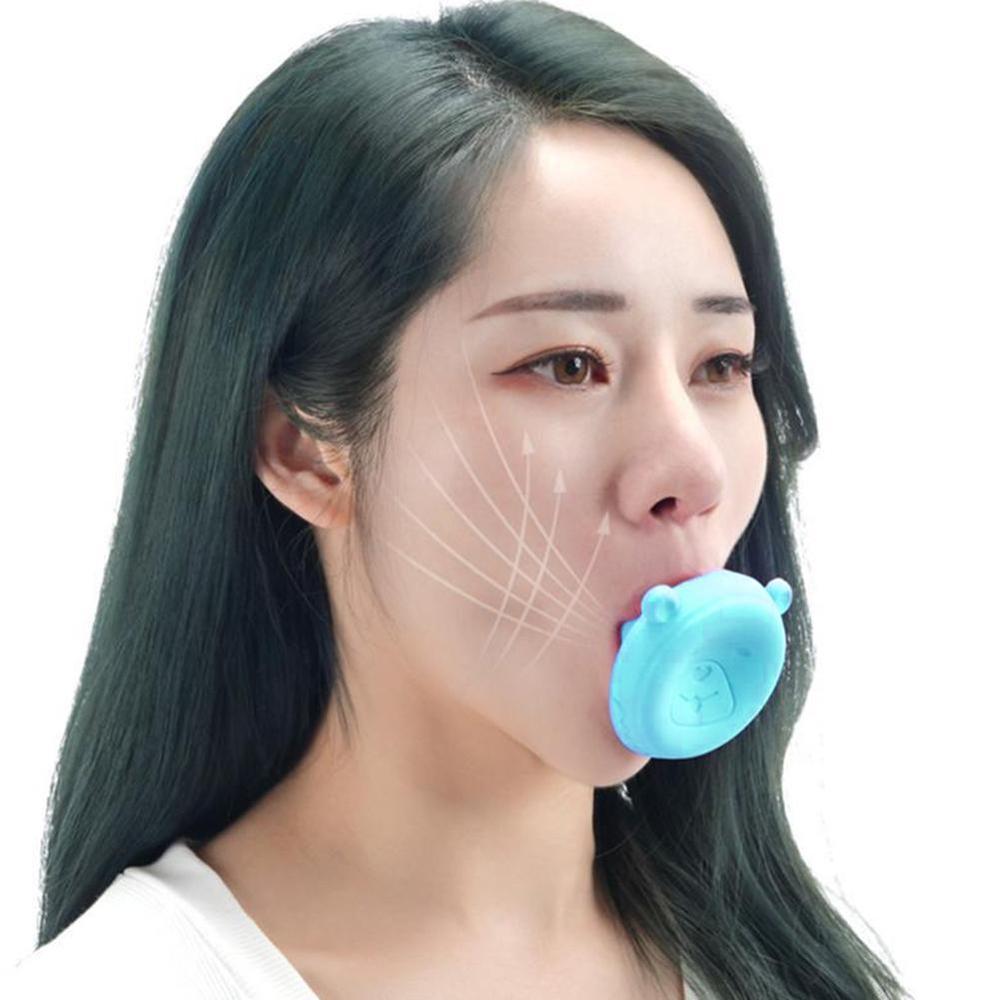 Cute Animal Girl Perfect Face Shape Maker Ball Muscle Trainin Fitness Ball Neck Face Toning Jawrsize Jaw Muscle Training