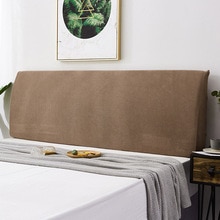 Bed Hoofdeinde Hoes Protector Ademend Polyester Decoratie: Camel