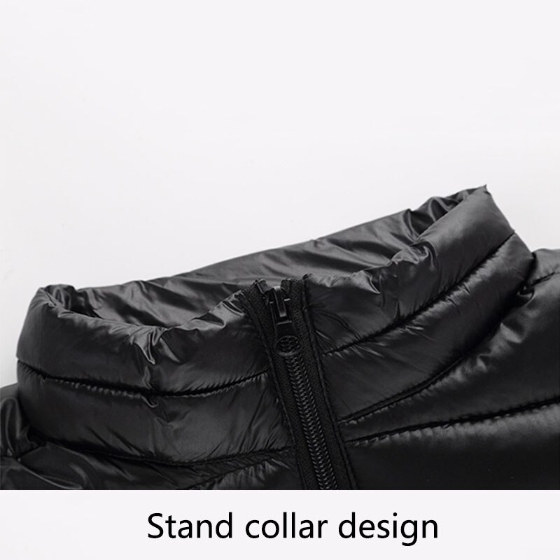 Plus Size 5XL autunno inverno uomo piumino ultraleggero giacca antivento portatile giacca da Trekking in poliestere