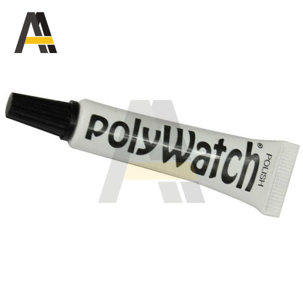 Polywatch reparationsverktyg 5g klocka plast akryl klocka kristaller glas polerpasta repborttagare glasögon reparation slippasta