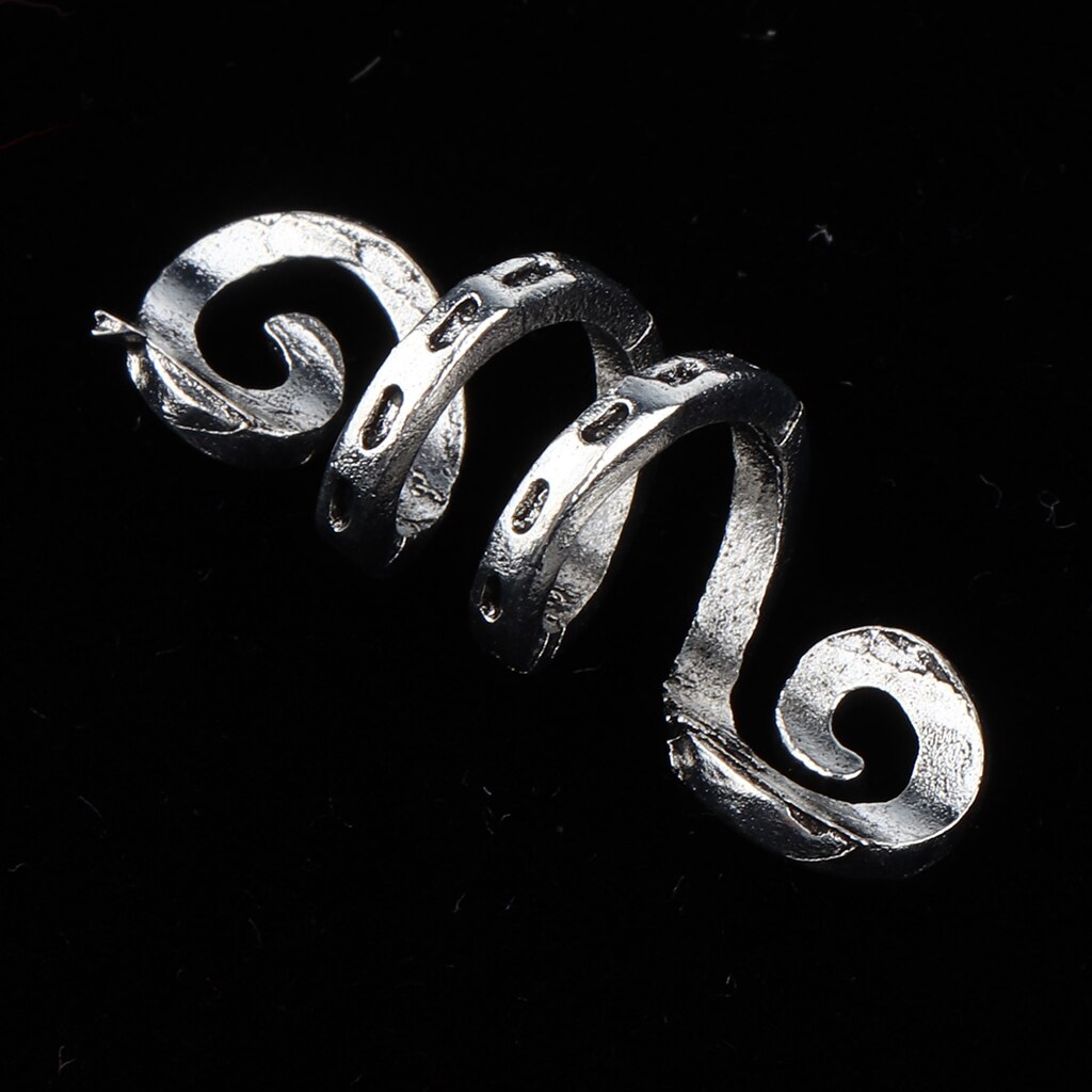 30 pcs Haar Kralen Ringen-Dreadlock Haar Accessoires Norse Spiraal Haar Coils Lente Kralen voor Braid Baarden Haar Sieraden DIY.
