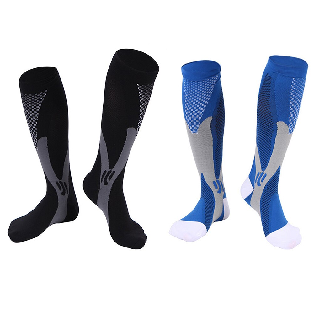 Calcetines de compresión para correr para hombre y mujer, medias deportivas para maratón, ciclismo, fútbol, venas varicosas,