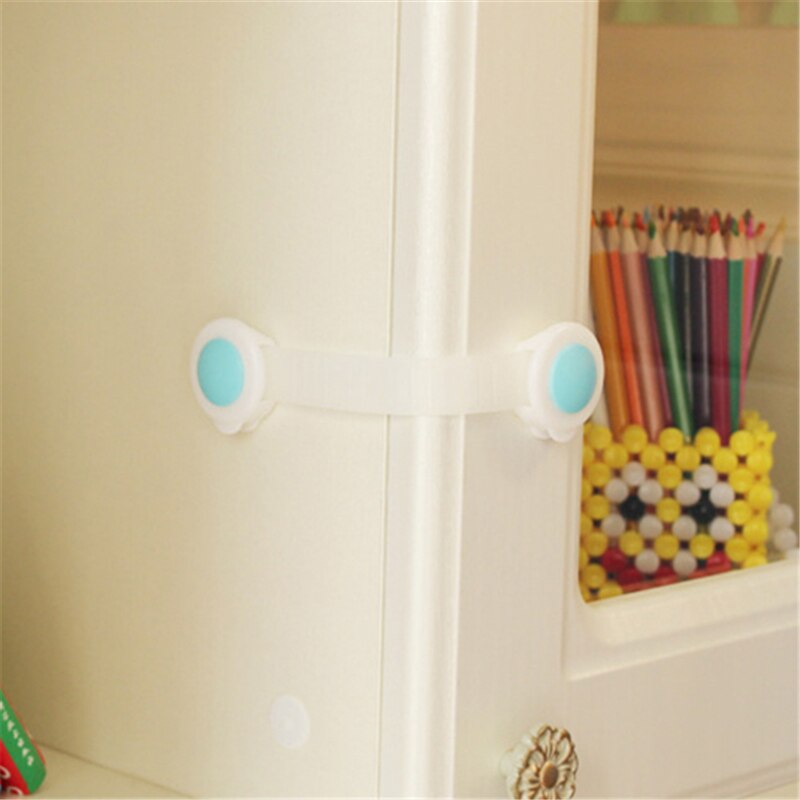 1Pcs Baby Veiligheid Lock Kinderen Kast Lade Deur Koelkast Blokkers Plastic Lock Voor Kids Veiligheid Bescherming Cover