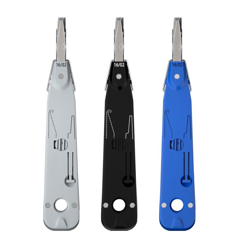 Jillway Wire cutter telecommunications module clamp card is suitable for network cable telephone line module impact punchingtool