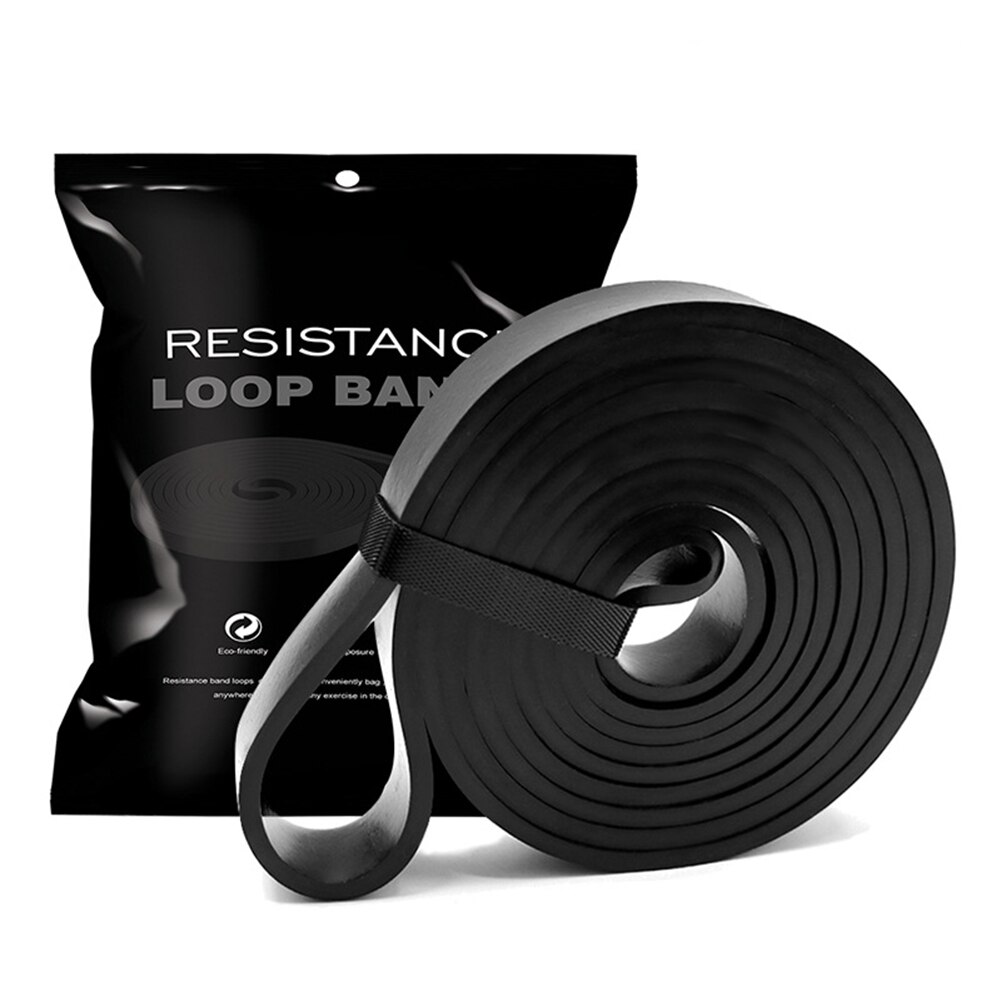 Resistance Band Exercise Elastic Band Workout Ruber Strength Training Pilates Fitness Equipment Training Expander: black