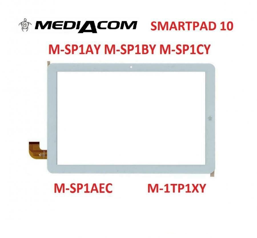 10.1inch Tablet touch screen For Mediacom M-SP1AEC M-SP1AY M-SP1BY M-SP1CY Touch panel Digitizer Glass Sensor Replacement