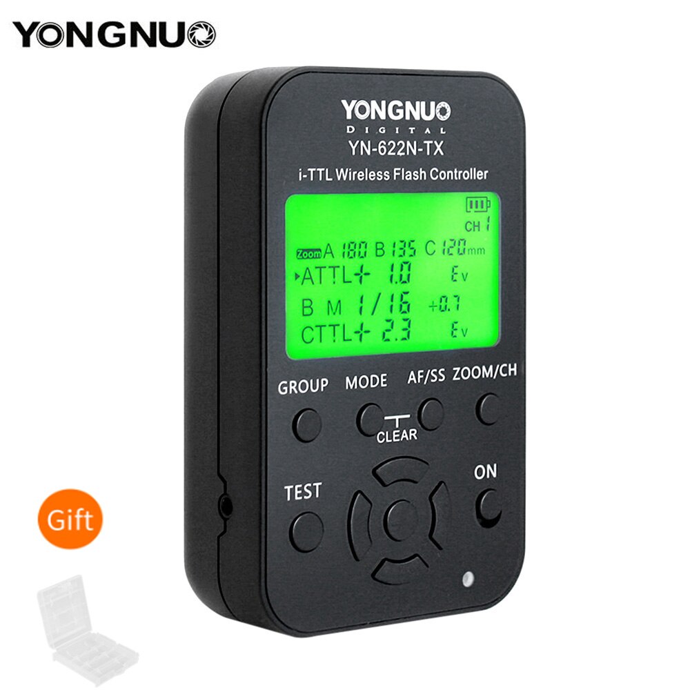 Yongnuo YN-622N-TX YN622N-TX Yn 622N Tx Ttl Wireless Flash Controller Draadloze Flash Trigger Transceiver Voor Nikon Dslr Camera 'S