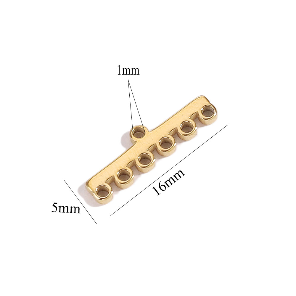20 stuks ketting armband laag sluiting hanger borgtocht connector DIY roestvrijstalen connectoren sluitingen voor sieraden maken benodigdheden: Oranje