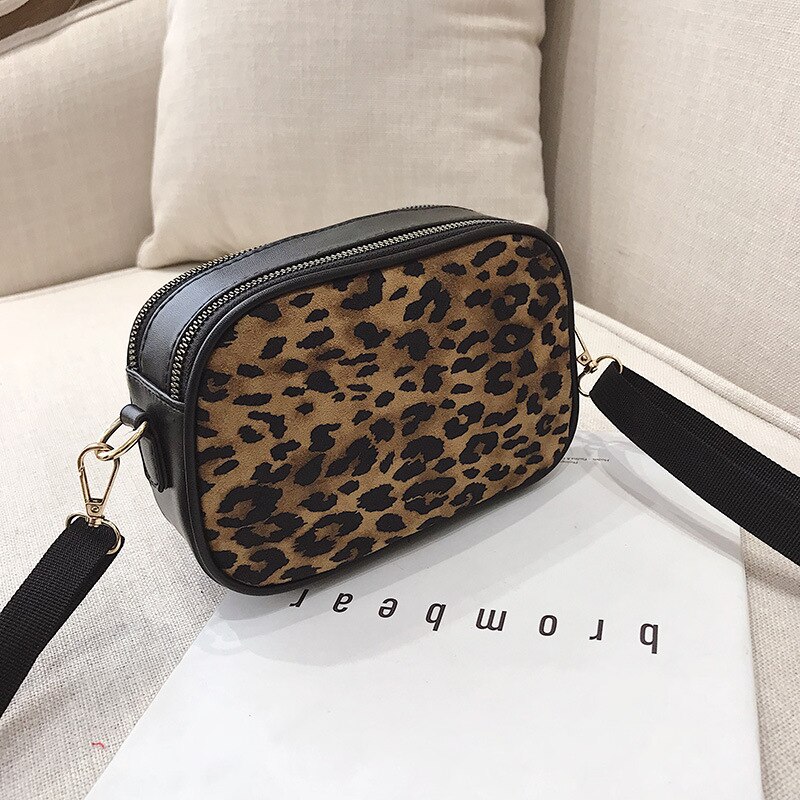 2020 modieuze luipaardprint dames schoudertas multifunctionele outdoor mobiele telefoon tas pu leren koerierstas reisorganizer