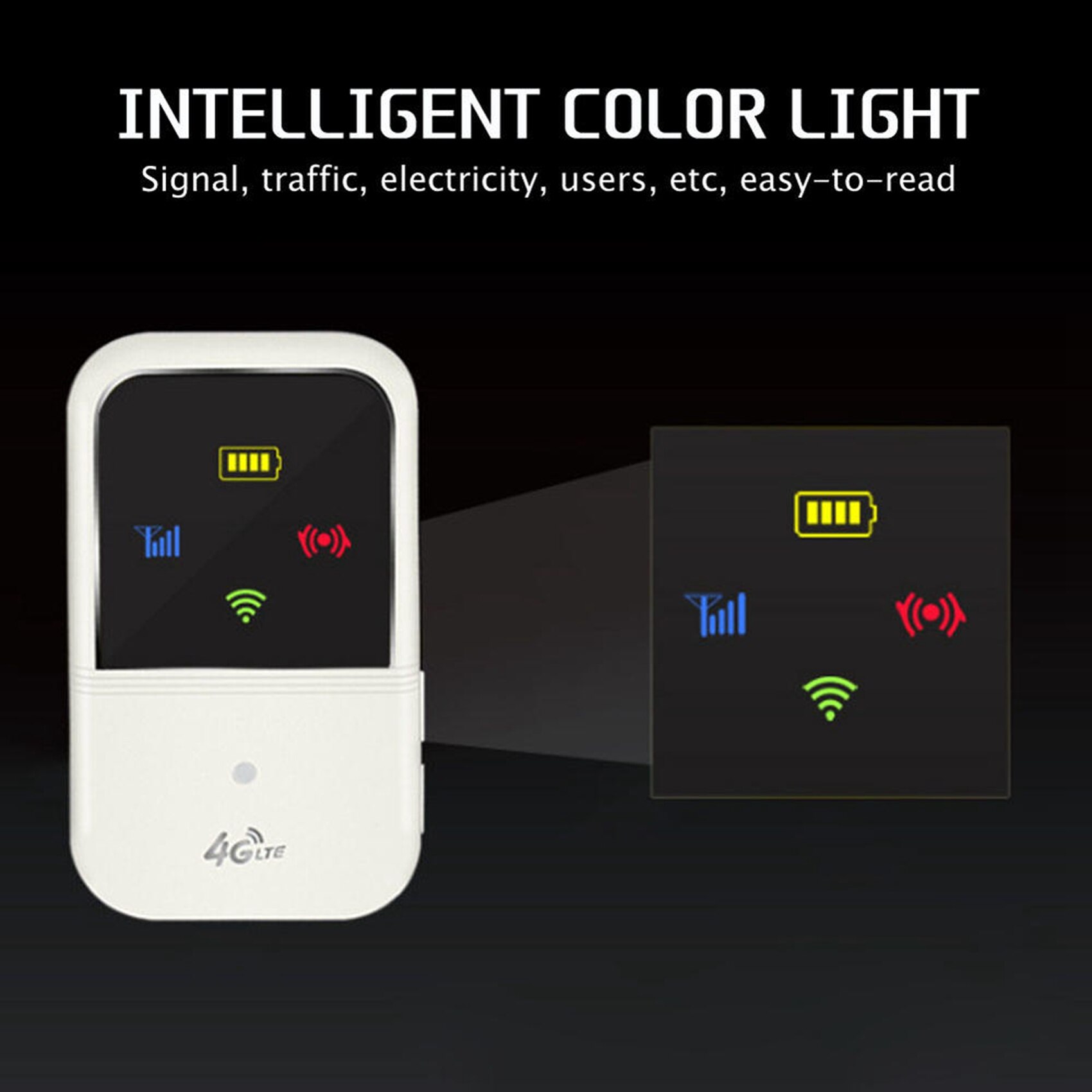 Unlocked 4G-LTE Mobile Broadband WiFi Wireless Router Portable MiFi Hotspot