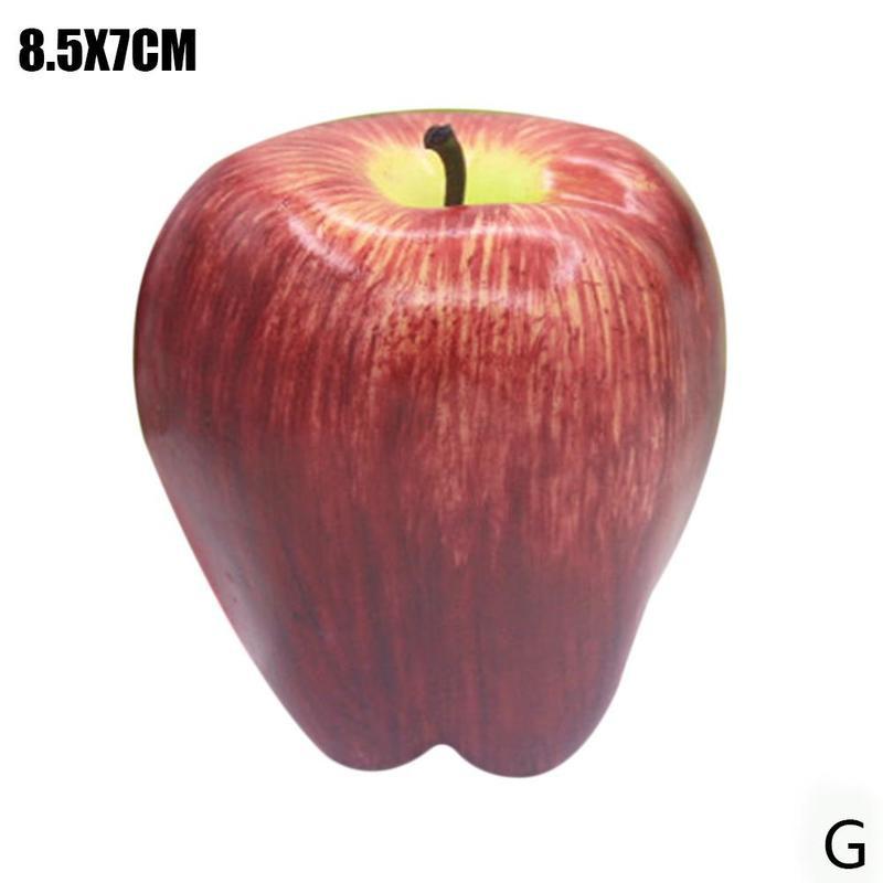 Plastic Simulation Artificial Fruits Watermelon Apple Banana Pear Decoration Peach Orange Lemon Mango Accessories Home Grap S6R7: Snake fruit