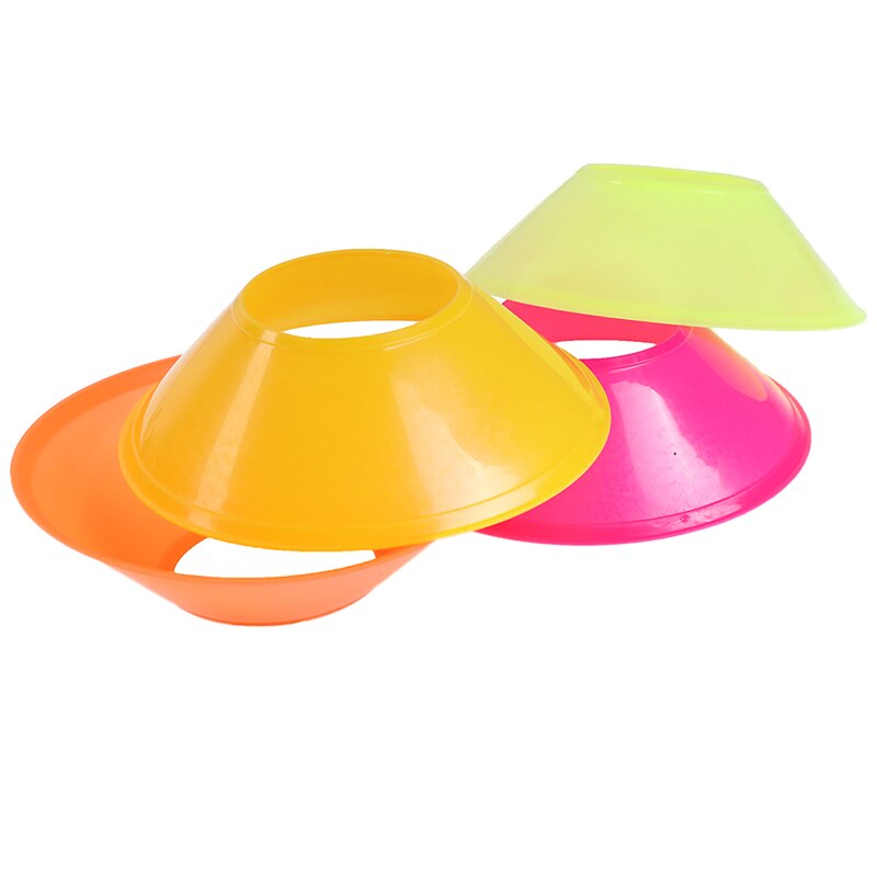 1/5/10Pcs Soccer Training Sign Dish Pressure Resistant Cones Marker Discs Marker Bucket PVC Sports Accessories