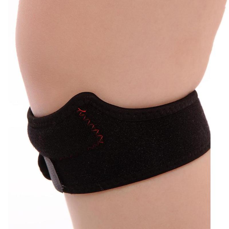 Scheenbeen Band Kniebeschermers Knie Band Creatieve Protector W Ondersteuning Fietsen Sport Running Knee Compressie Mouw Verstelbare: Default Title