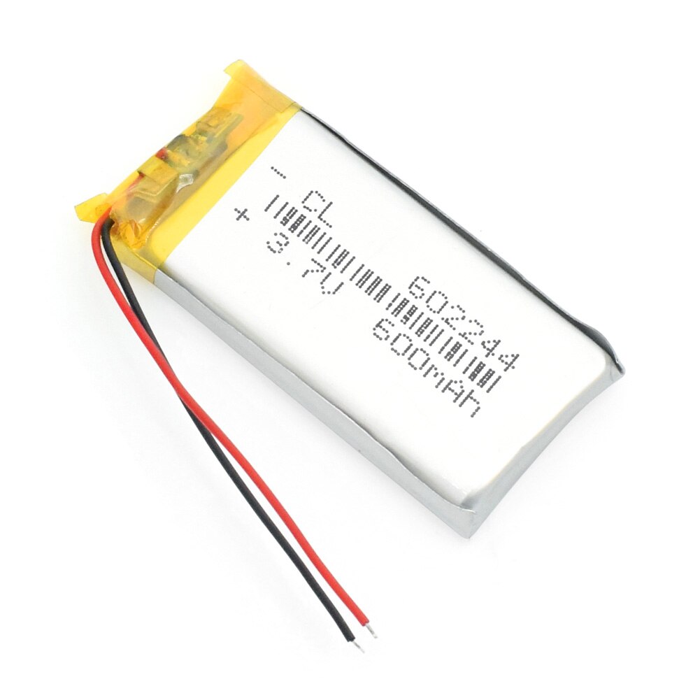 Batería de polímero para altavoces MP3, batería de iones de litio para dvd,GPS,mp3,mp4,mp5, altavoz, 600 mah, 3,7 V, 602244
