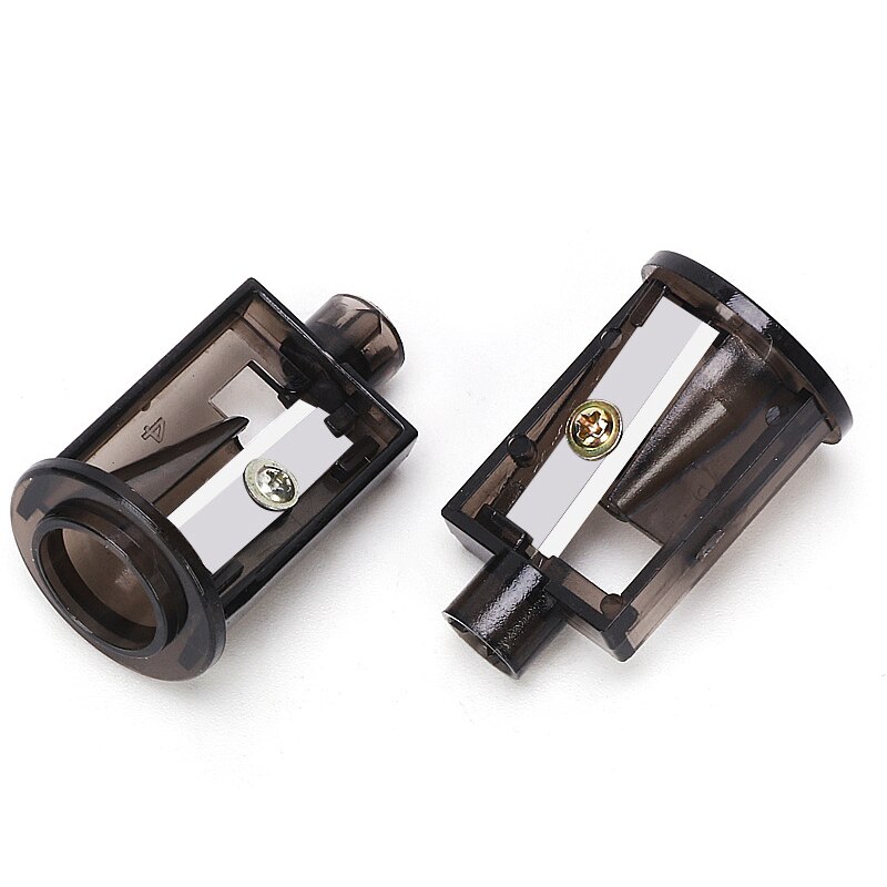 Electric Pencil Sharpener Portable Double Hole for Student Classroom Home Office SMR88: YELLOW