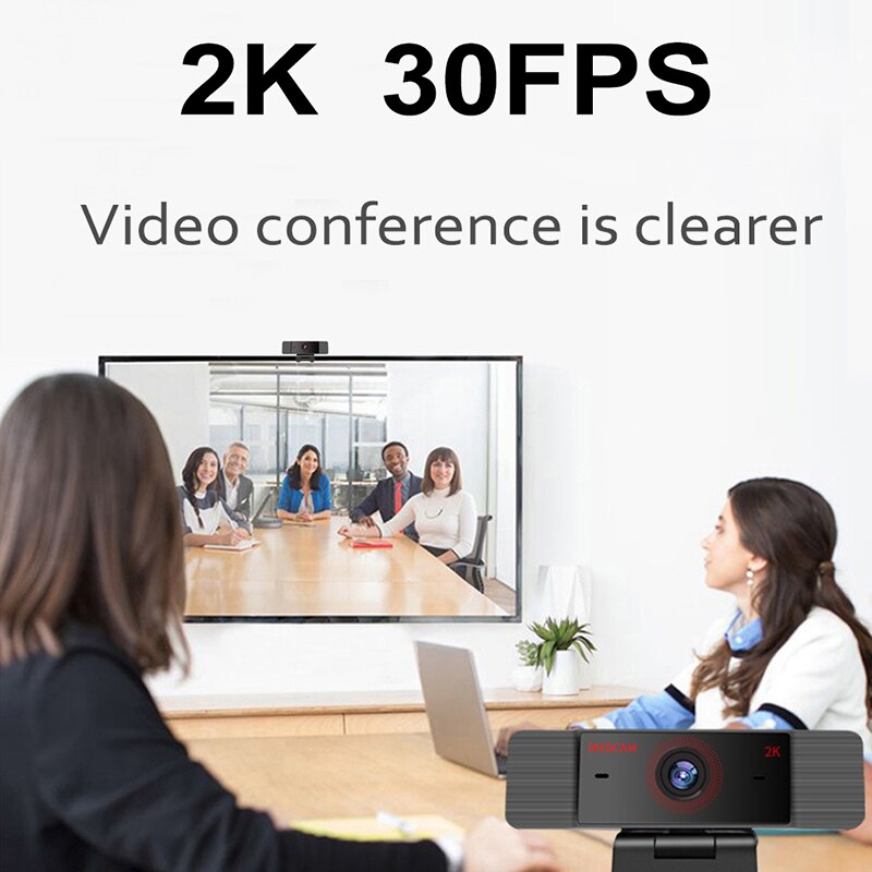 2K 1080P 720P 480P Hd Webcam Met Microfoon Draaibaar Pc Desktop Web Camera Cam Mini Computer webcamera Cam Video-opname Werk