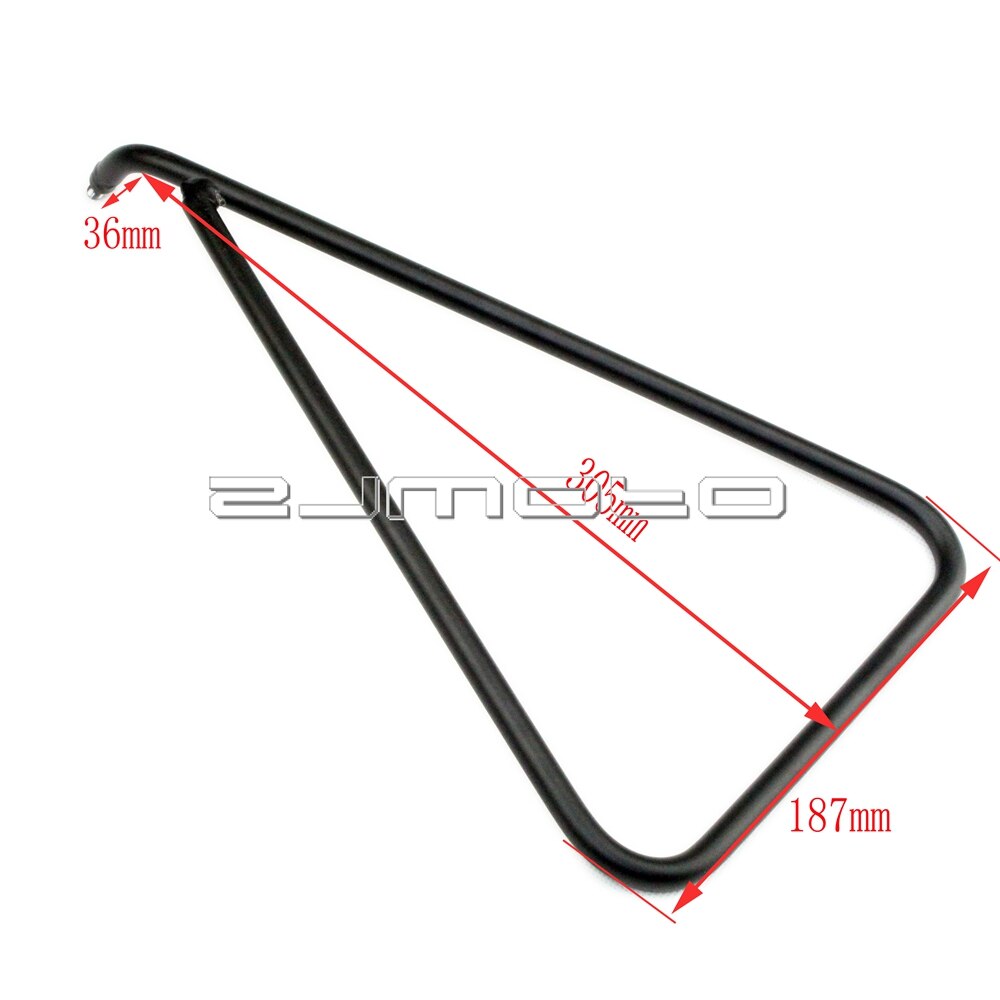 Universal MX Dirt Bike Off Road Steel Triangle Axle Stand Kickstand For Yamaha Kawasaki Honda Suzuki Side Stand