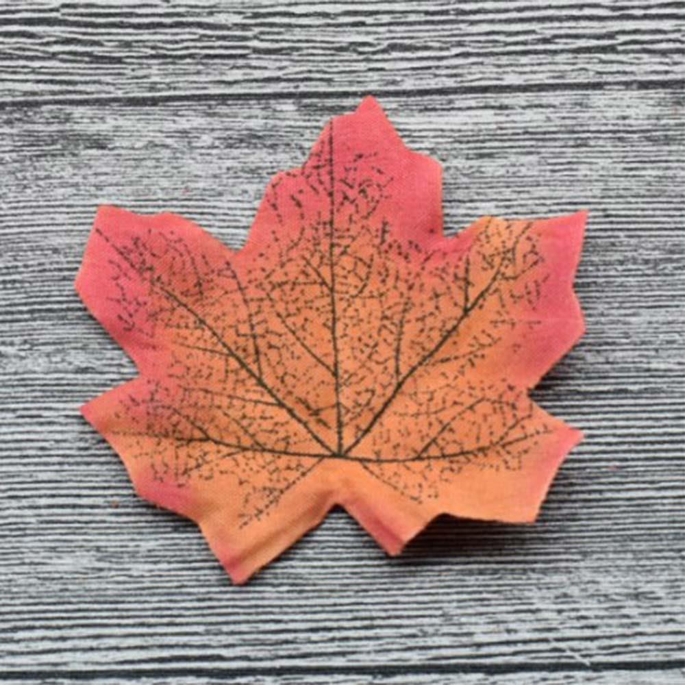 Gesimuleerde Bladeren Decoratie Art Kunstplanten Simulatie Maple Leaf Levendige Party Wedding Craft Herfst