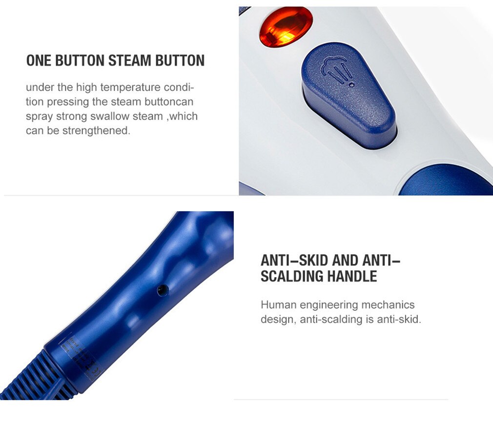 Handheld Garment Steamer Portable Iron With Steam Generator For Clothes Electric Steam Generator Iron EU US Plug