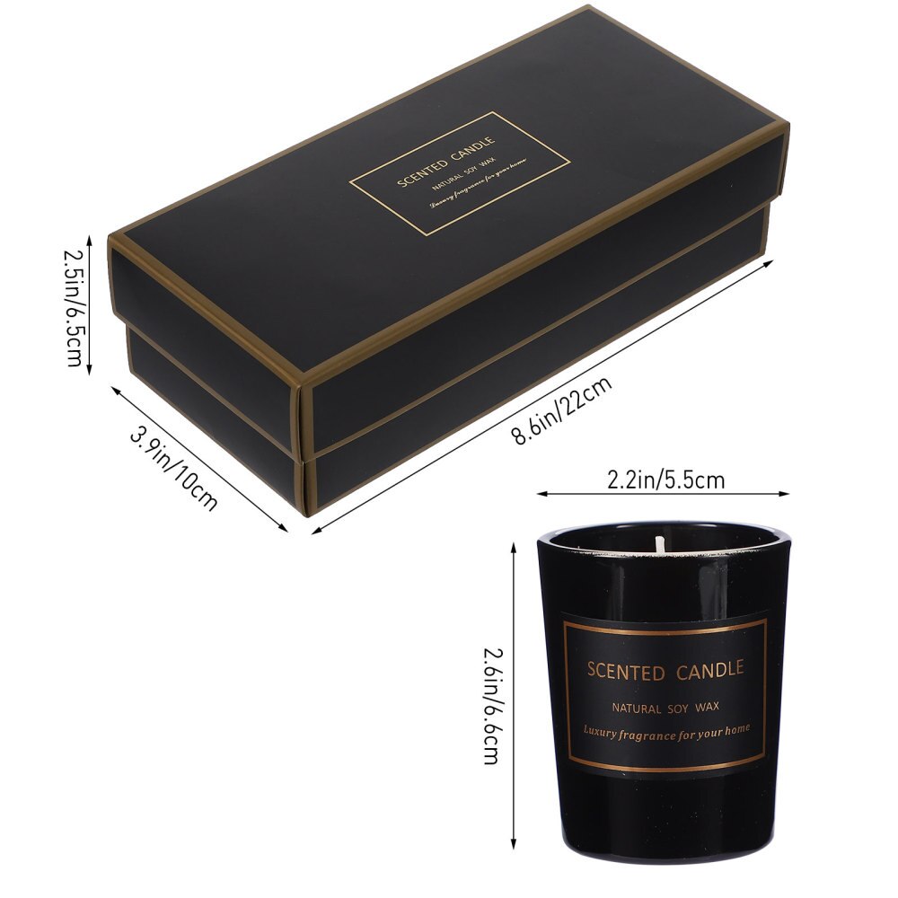 3pcs Aromatherapy Candles Exquisite Fragrance Candles Delicate Aromatic Candle