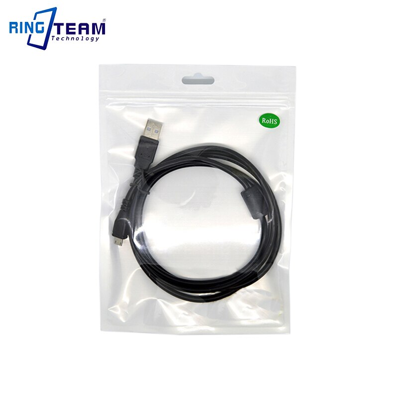 Cable de datos USB dedicado para cámara Sony DSLR A100, A200, A300, A350, A700, A900, DSC H90, S650, S700, S730, S750, S780, S800, W180, W190, W310