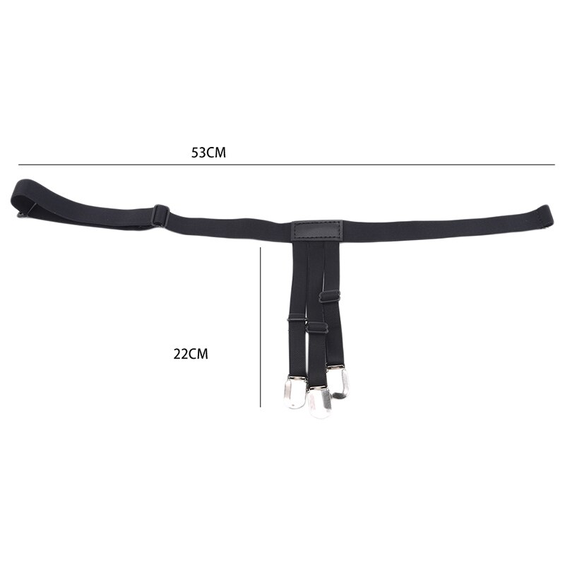 Gamba regolabile Bretelle Camicia Titolari Giarrettiere Uomo Camicia anti-Rughe anti-scontrino Morsetti Ornitorinco Pinze Mens Camicia di clip elastico