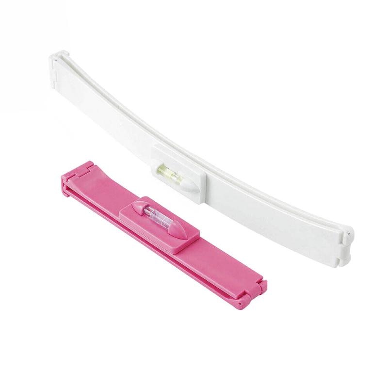 2Pcs/Set Hair Cutting Kit Clip Trim Bang Cut Home Trimmer Clipper Diy Hairstyling Tool Hair Cutting Tools(Pink) Pin