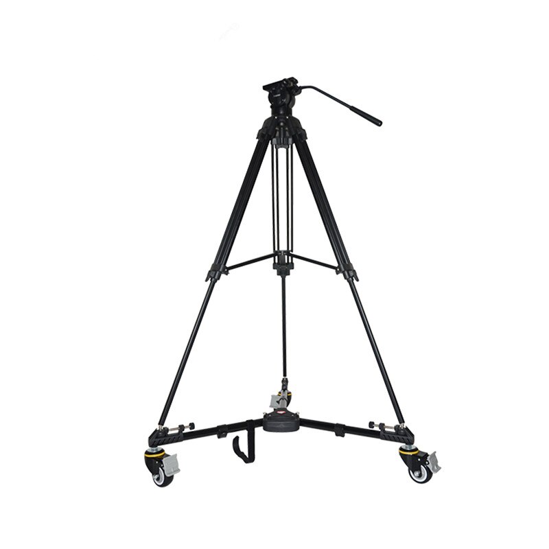 KINGJOY Oficial VX-600 Flexível Peso Leve Três-roda tripé de câmera Profissional Tripé Pernas flexíveis tripé stand stativ