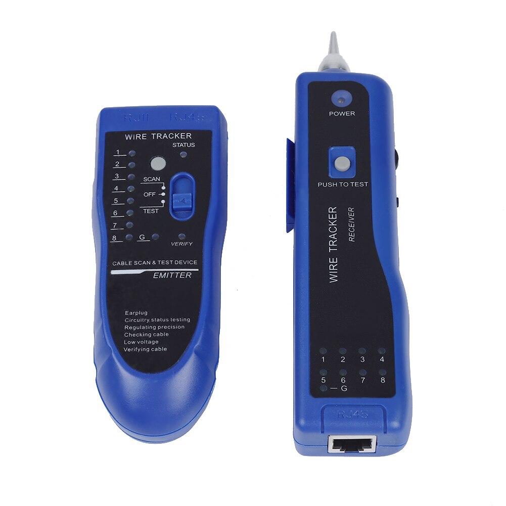 Handheld Rapid LAN Cable Tester Line Finder Wire Tool Kit Set DH